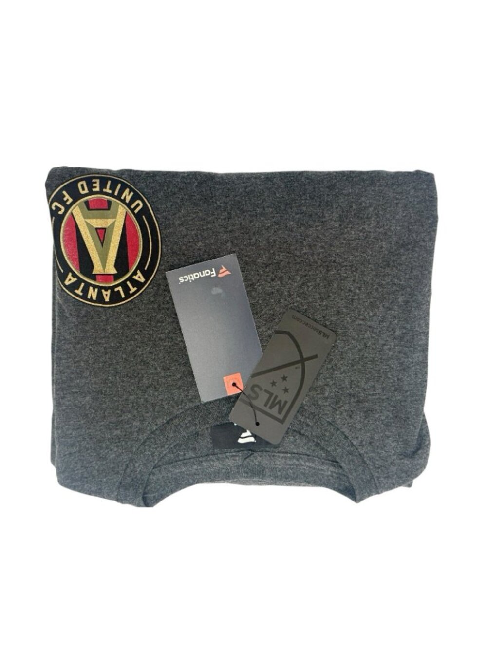 Atlanta United FC Long Sleeve Shirt Men’s 2XL Gray Fanatics MLS Soccer Tee - Picture 14 of 16